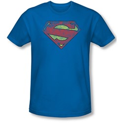 Superman - Mens New 52 Shield Slim Fit T-Shirt