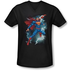 Superman - Mens Annual #1 Cover V-Neck T-Shirt