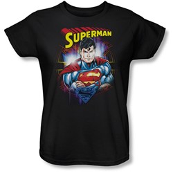 Superman - Womens Glam T-Shirt
