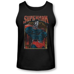 Superman - Mens Head Bang Tank-Top