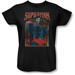 Superman - Womens Head Bang T-Shirt