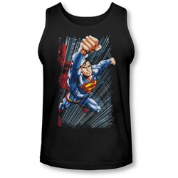 Superman - Mens Faster Than Tank-Top