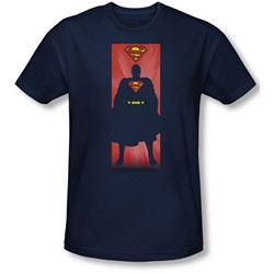 Superman - Mens Block Slim Fit T-Shirt