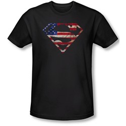 Superman - Mens Super Patriot Slim Fit T-Shirt