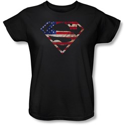 Superman - Womens Super Patriot T-Shirt
