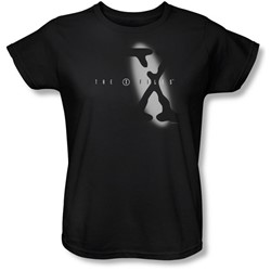 X-Files - Womens Spotlight Logo T-Shirt
