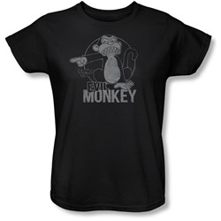 Family Guy - Womens Evil Monkey T-Shirt
