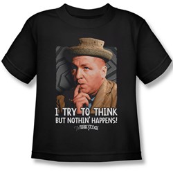 Three Stooges - Little Boys Try To Think T-Shirt