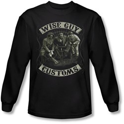 Three Stooges - Mens Wise Guy Customs Longsleeve T-Shirt
