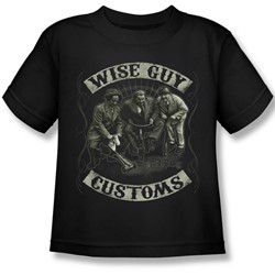 Three Stooges - Little Boys Wise Guy Customs T-Shirt