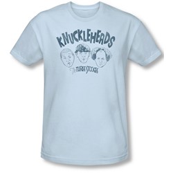 Three Stooges - Mens Knuckleheads Slim Fit T-Shirt