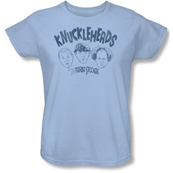 Three Stooges - Womens Knuckleheads T-Shirt