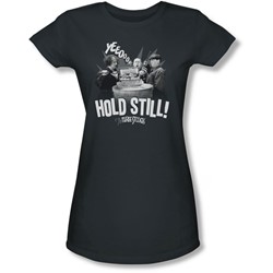 Three Stooges - Juniors Hold Still Sheer T-Shirt