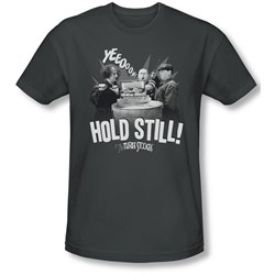 Three Stooges - Mens Hold Still Slim Fit T-Shirt