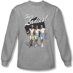 Three Stooges - Mens Hey Ladies Longsleeve T-Shirt