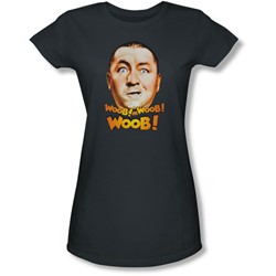 Three Stooges - Juniors Woob Woob Woob Sheer T-Shirt