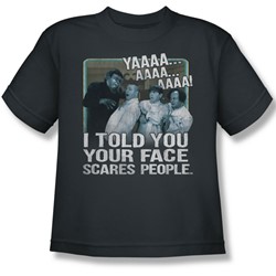 Three Stooges - Big Boys Scares People T-Shirt