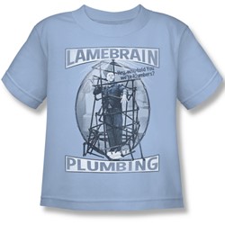 Three Stooges - Little Boys Lanebrain Plumbing T-Shirt