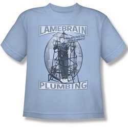 Three Stooges - Big Boys Lanebrain Plumbing T-Shirt