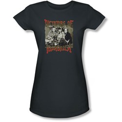 Three Stooges - Juniors Moronica Sheer T-Shirt