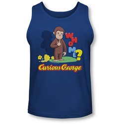 Curious George - Mens Who Me Tank-Top