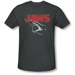 Jaws - Mens Cracked Jaw Slim Fit T-Shirt