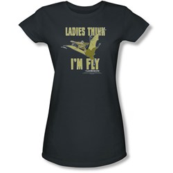 Land Before Time - Juniors I'M Fly Sheer T-Shirt