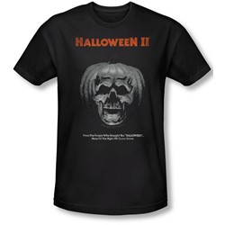 Halloween Ii - Mens Pumpkin Poster Slim Fit T-Shirt