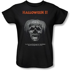 Halloween Ii - Womens Pumpkin Poster T-Shirt