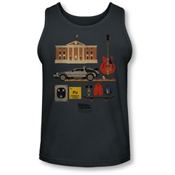 Back To The Future - Mens Items Tank-Top