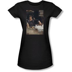 Scarface - Juniors Sit Back Sheer T-Shirt