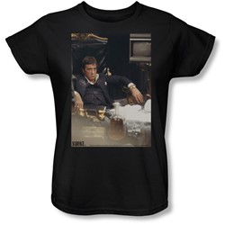 Scarface - Womens Sit Back T-Shirt
