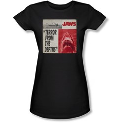 Jaws - Juniors Terror Sheer T-Shirt