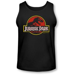 Jurassic Park - Mens Classic Logo Tank-Top
