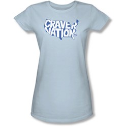 White Castle - Juniors Craver Nation Sheer T-Shirt