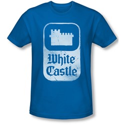 White Castle - Mens Classic Logo Slim Fit T-Shirt