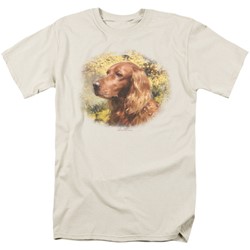 Wildlife - Mens Irish Setter Head  T-Shirt