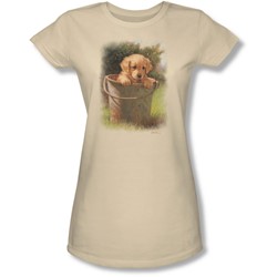 Wildlife - Juniors Bucket Baby  Sheer T-Shirt
