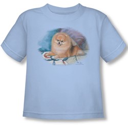 Wildlife - Toddler Pomeranian Portrait T-Shirt