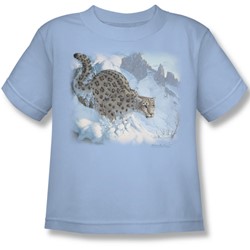 Wildlife - Little Boys Snow Leopard T-Shirt