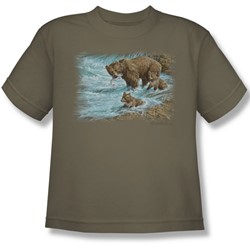 Wildlife - Big Boys Alaskan Brown Bear  T-Shirt