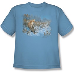 Wildlife - Big Boys Winter Red Fox  T-Shirt