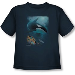 Wildlife - Toddler Salmon Hunter Orca T-Shirt
