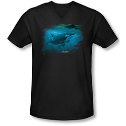 Wildlife - Mens Pursuit Thru The Kelp Orca  V-Neck T-Shirt
