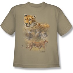 Wildlife - Big Boys Cheetahs  T-Shirt