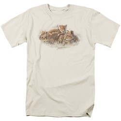 Wildlife - Mens Lion Cubs  T-Shirt