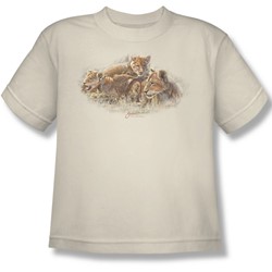 Wildlife - Big Boys Lion Cubs T-Shirt
