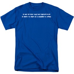 Funny Tees - Mens Warning To Others T-Shirt