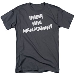 Funny Tees - Mens New Management T-Shirt