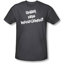 Funny Tees - Mens New Management T-Shirt